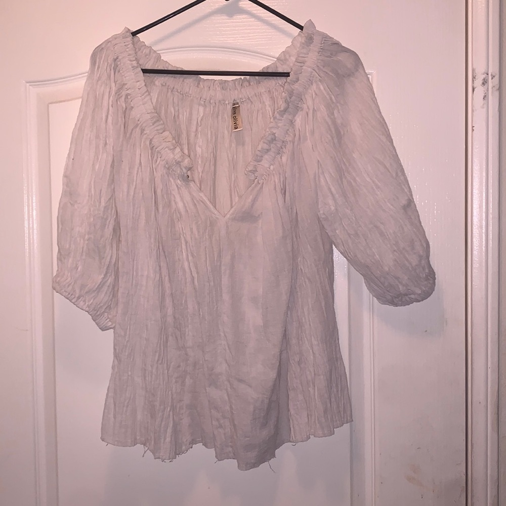 White blouse size Large